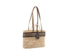 Bolso de palma de hombro CHANEL         